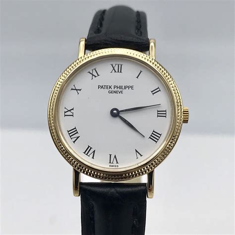 patek philippe calatrava quartz watch